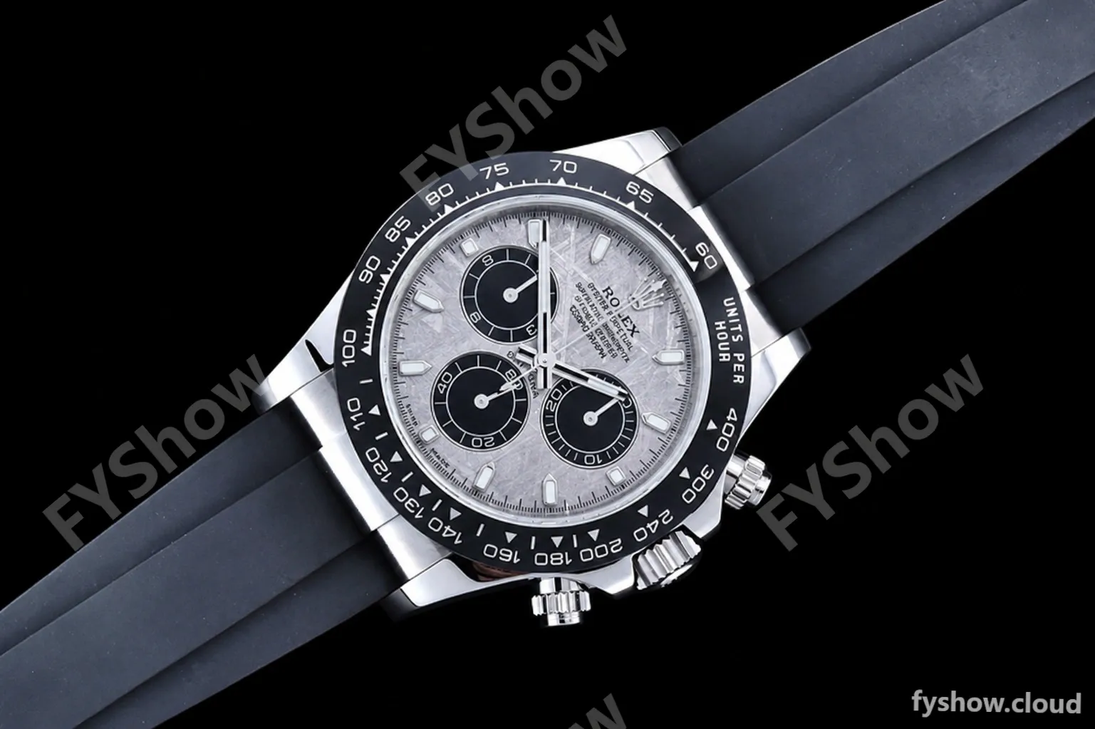 Rolex - Daytona 116519 904L WG/RU Met/Stk QF V3 SH4130 - Image 3