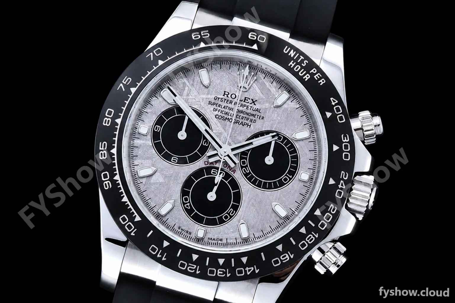 Rolex - Daytona 116519 904L WG/RU Met/Stk QF V3 SH4130 - Image 4