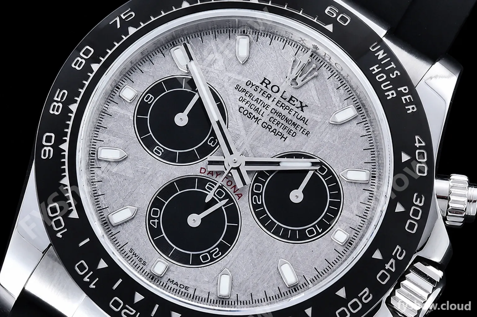 Rolex - Daytona 116519 904L WG/RU Met/Stk QF V3 SH4130 - Image 5