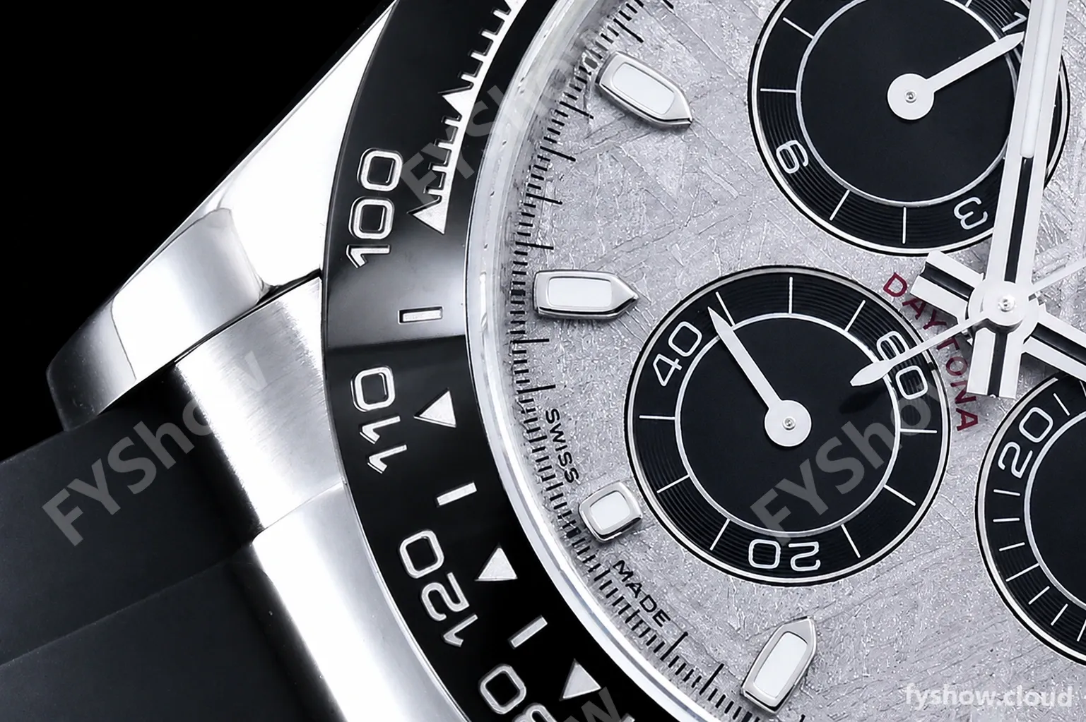 Rolex - Daytona 116519 904L WG/RU Met/Stk QF V3 SH4130 - Image 7