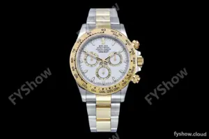 Rolex - Daytona 116503 904L YG/SS Wht/Stk QF V3 SH4130