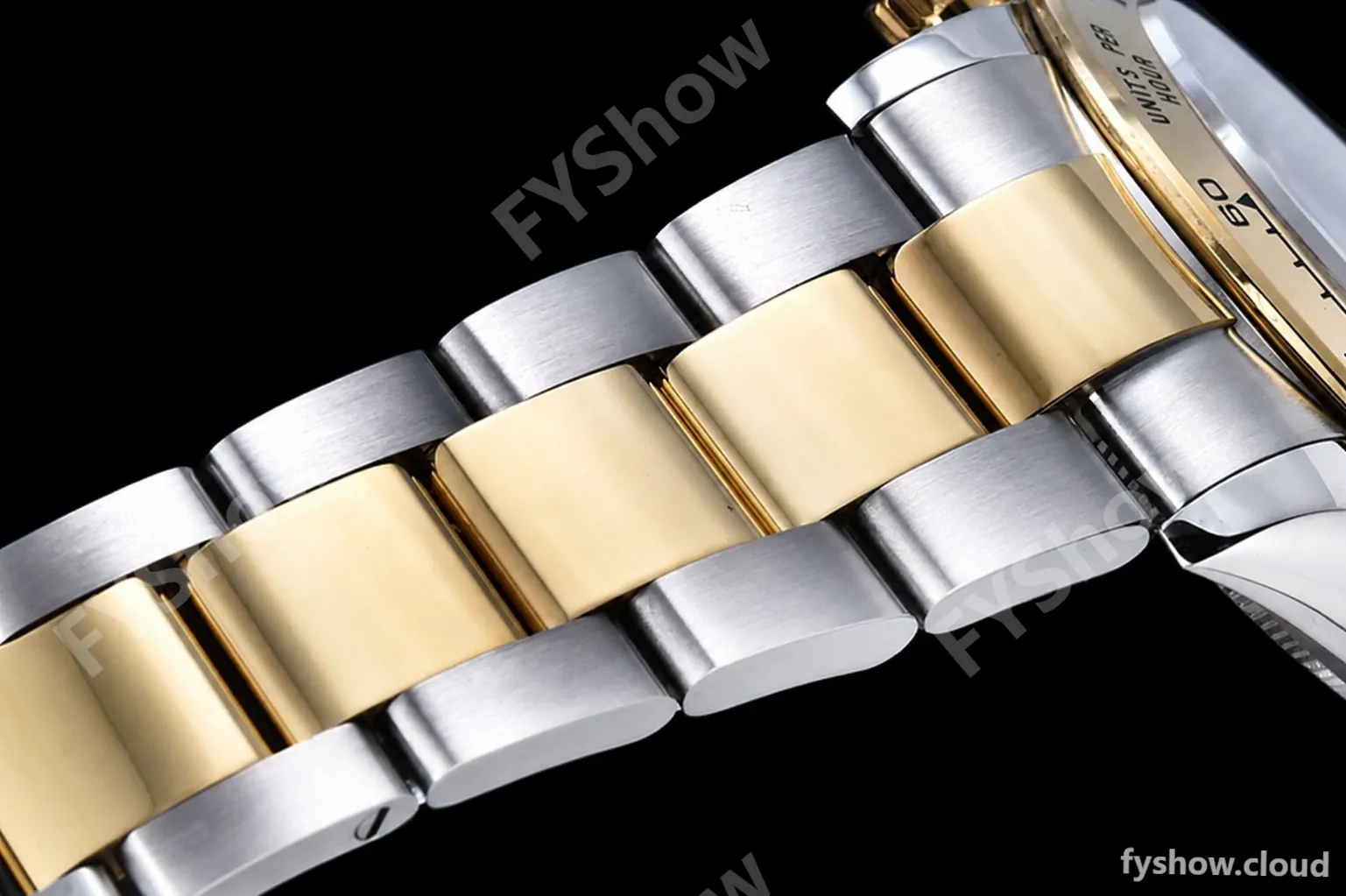 Rolex - Daytona 116503 904L YG/SS Blk/Stk QF V3 SH4130 - Image 12