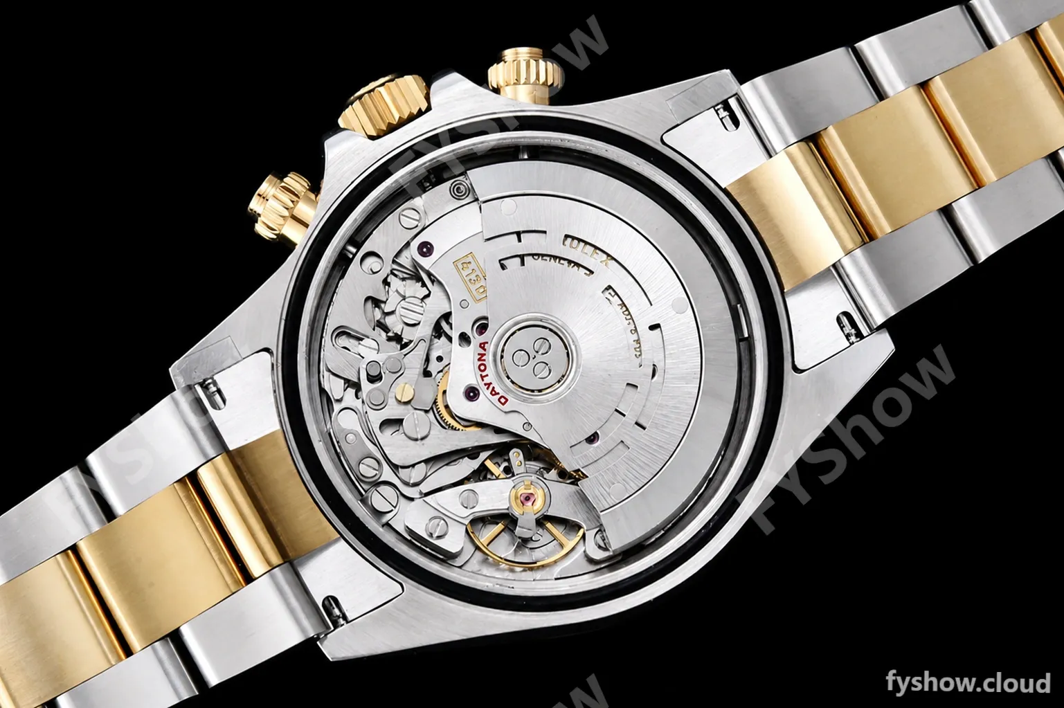 Rolex - Daytona 116503 904L YG/SS Blk/Stk QF V3 SH4130 - Image 20