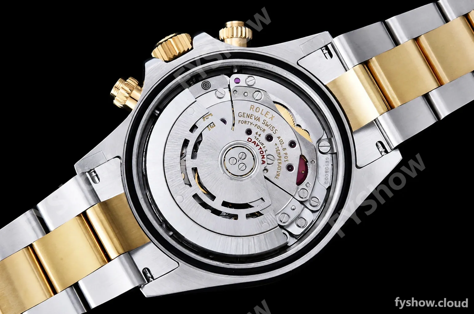 Rolex - Daytona 116503 904L YG/SS Blk/Stk QF V3 SH4130 - Image 21