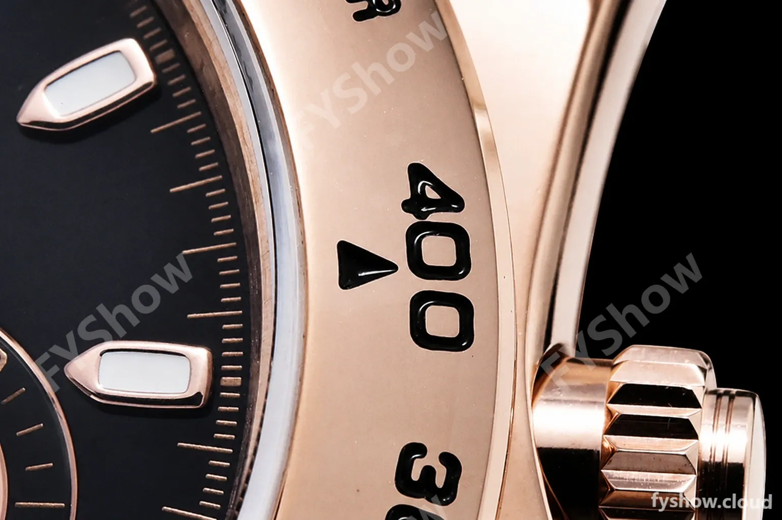 Rolex - Daytona 116505 904L RG/RG Blk/Stk QF V3 SH4130 - Image 12