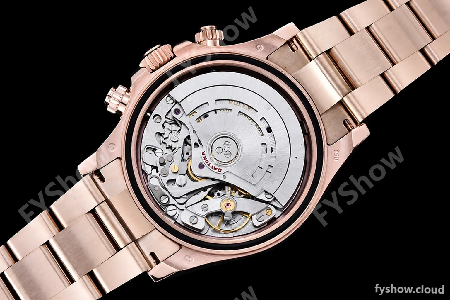 Rolex - Daytona 116505 904L RG/RG Blk/Stk QF V3 SH4130 - Image 20