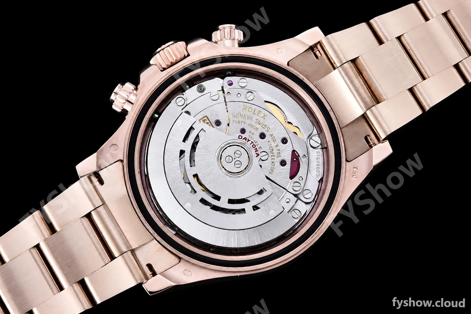 Rolex - Daytona 116505 904L RG/RG Blk/Stk QF V3 SH4130 - Image 21
