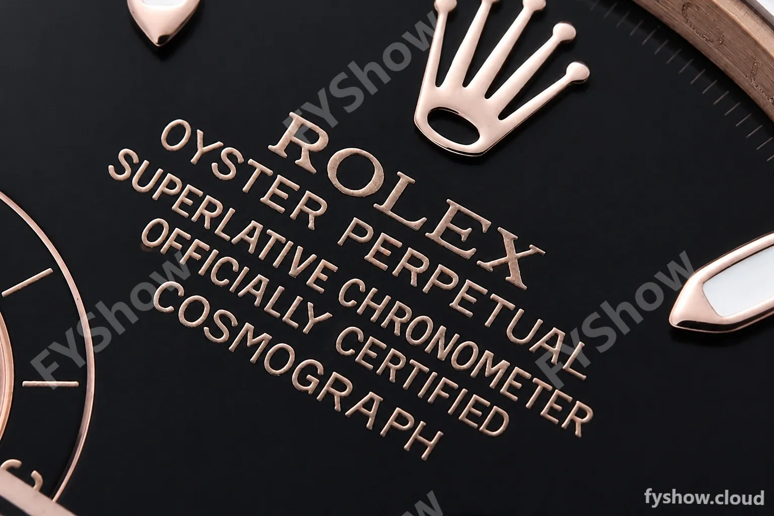 Rolex - Daytona 116505 904L RG/RG Blk/Stk QF V3 SH4130 - Image 9