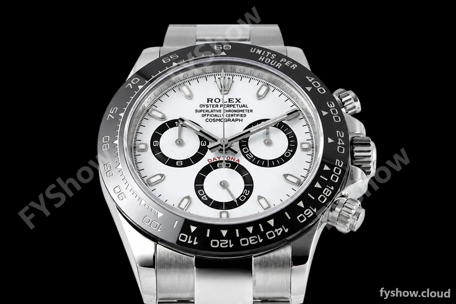 Rolex - Daytona 116500 40mm CER SS/SS White 904L ZF SH4130 - Image 3
