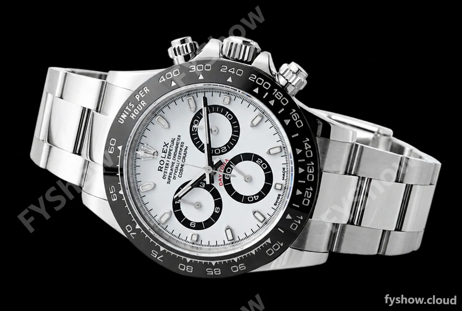 Rolex - Daytona 116500 40mm CER SS/SS White 904L ZF SH4130 - Image 5