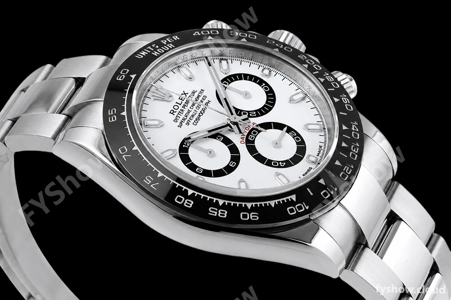 Rolex - Daytona 116500 40mm CER SS/SS White 904L ZF SH4130 - Image 7