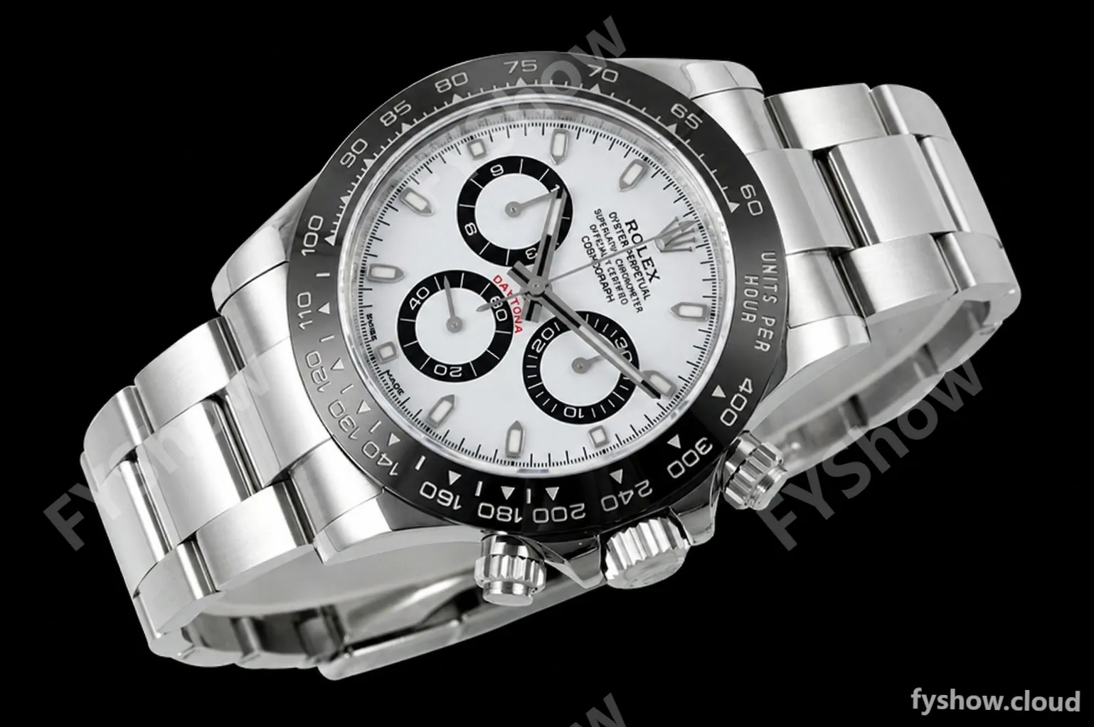 Rolex - Daytona 116500 40mm CER SS/SS White 904L ZF SH4130 - Image 8