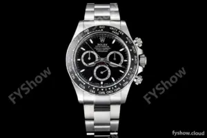 Rolex - Daytona 126500 40mm CER 904L SS/SS Black AR+ A4131