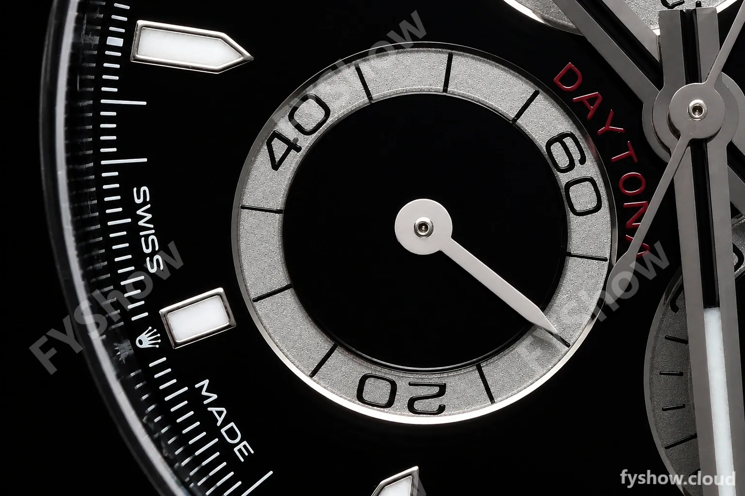 Rolex - Daytona 126500 40mm CER 904L SS/SS Black AR+ A4131 - Image 7