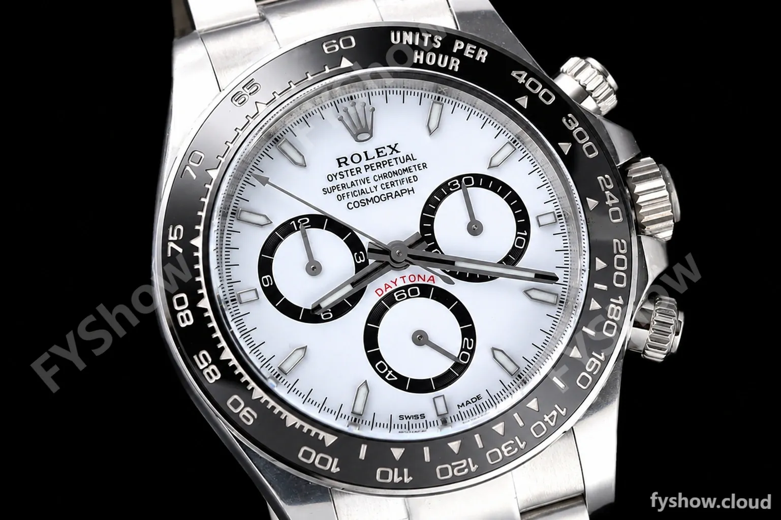 Rolex - Daytona 126500 40mm CER 904L SS/SS White AR+ A4131 - Image 11