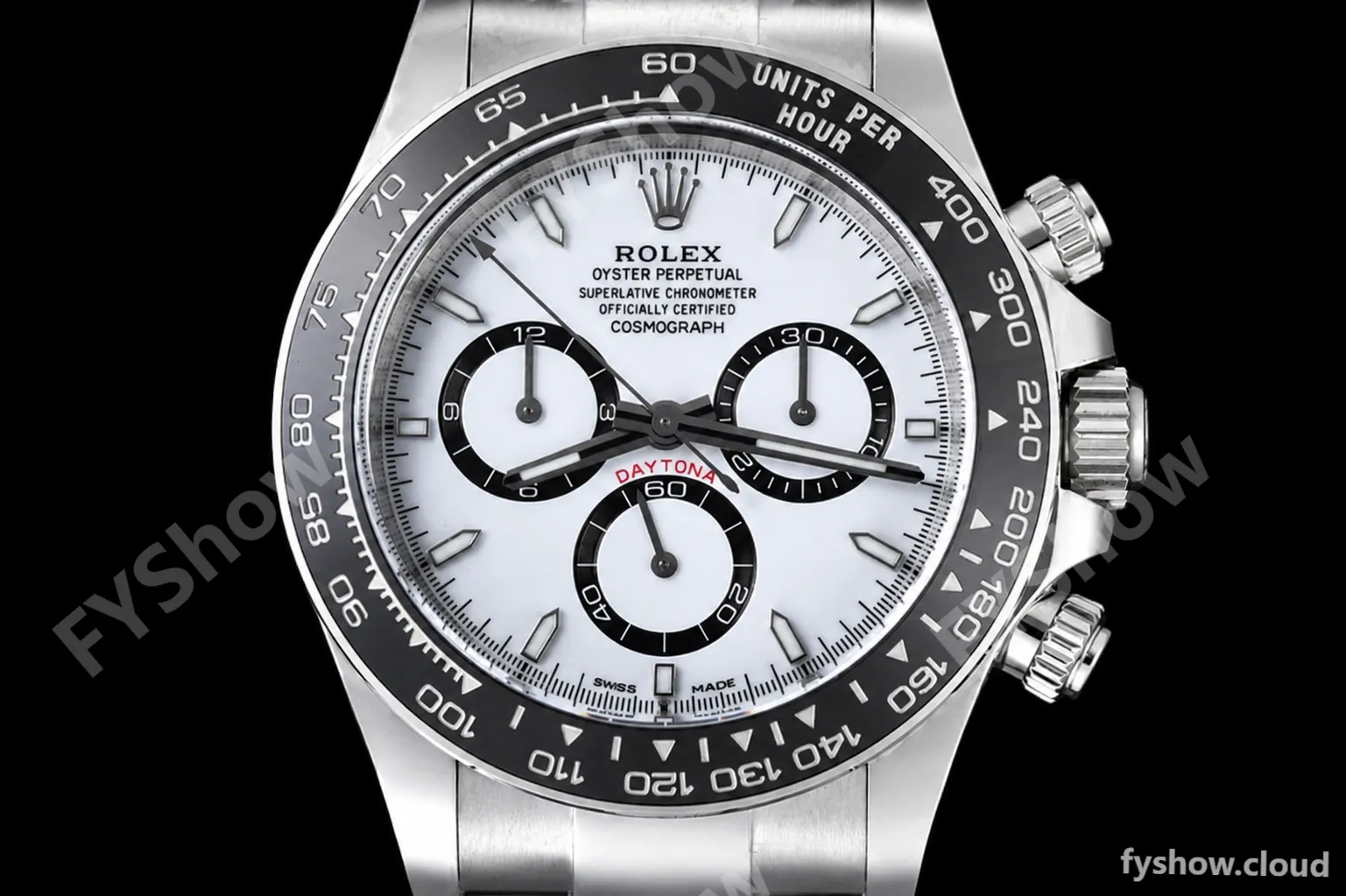 Rolex - Daytona 126500 40mm CER 904L SS/SS White AR+ A4131 - Image 2
