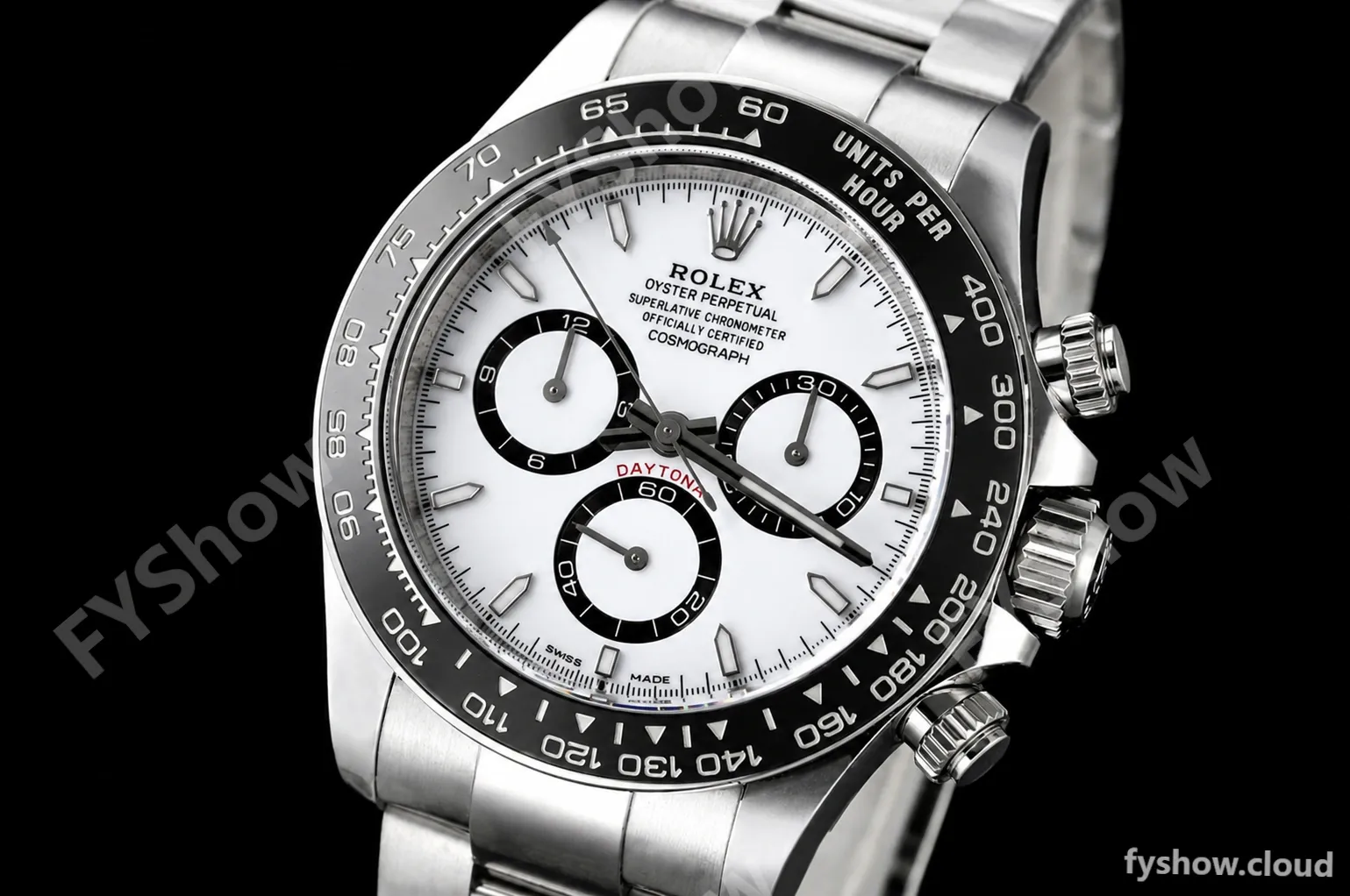 Rolex - Daytona 126500 40mm CER 904L SS/SS White AR+ A4131 - Image 3