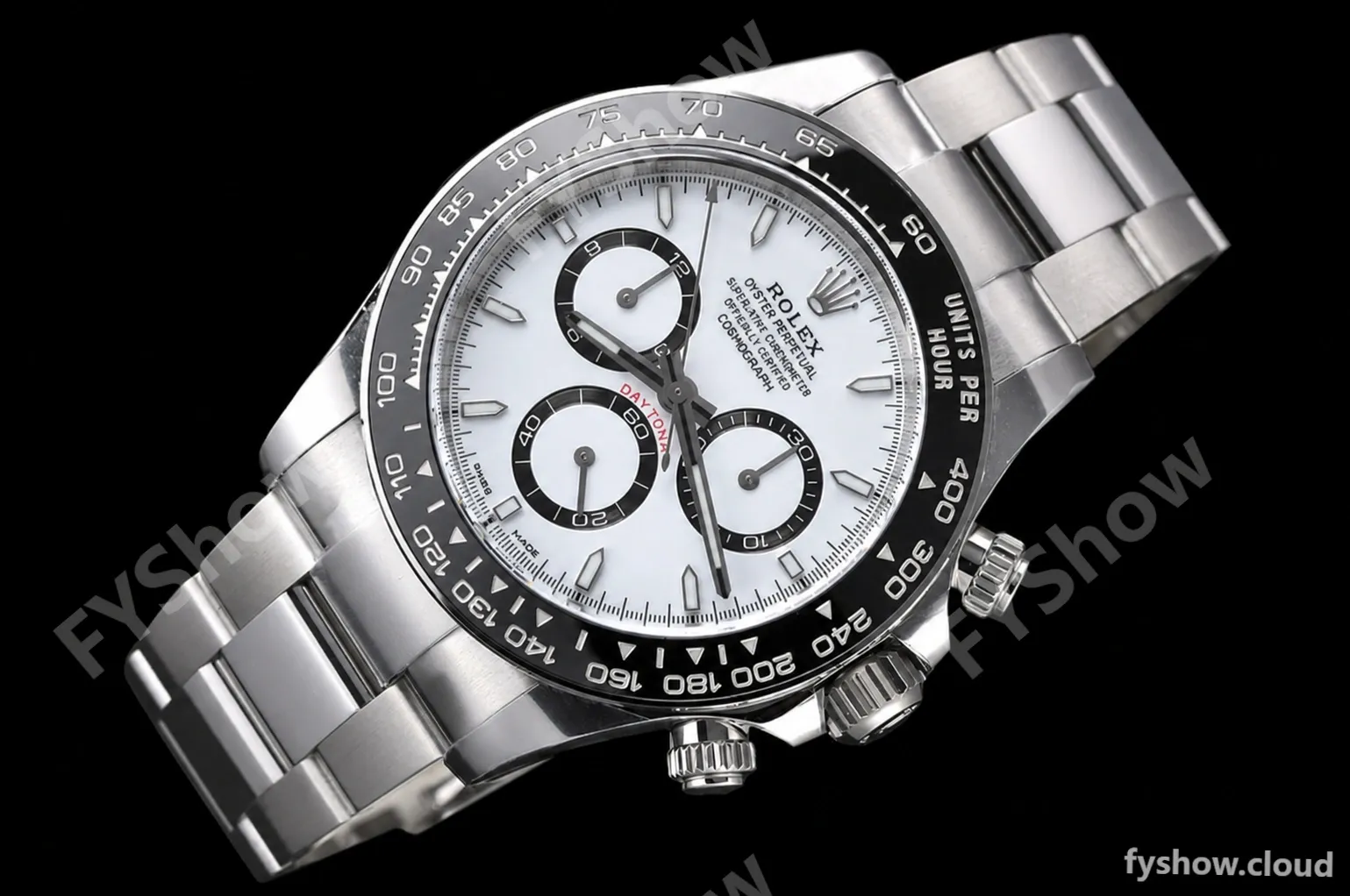 Rolex - Daytona 126500 40mm CER 904L SS/SS White AR+ A4131 - Image 5