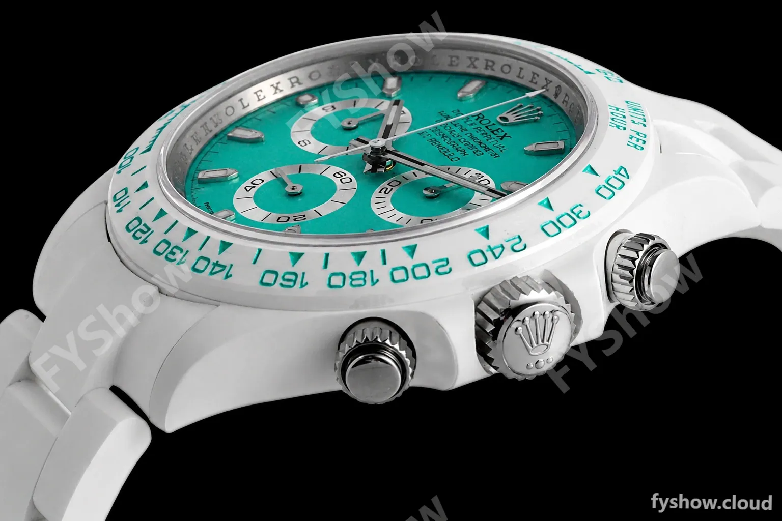 Rolex - Daytona AET Remould 40mm CER/CER Biscay Green ZF SH4130 - Image 3