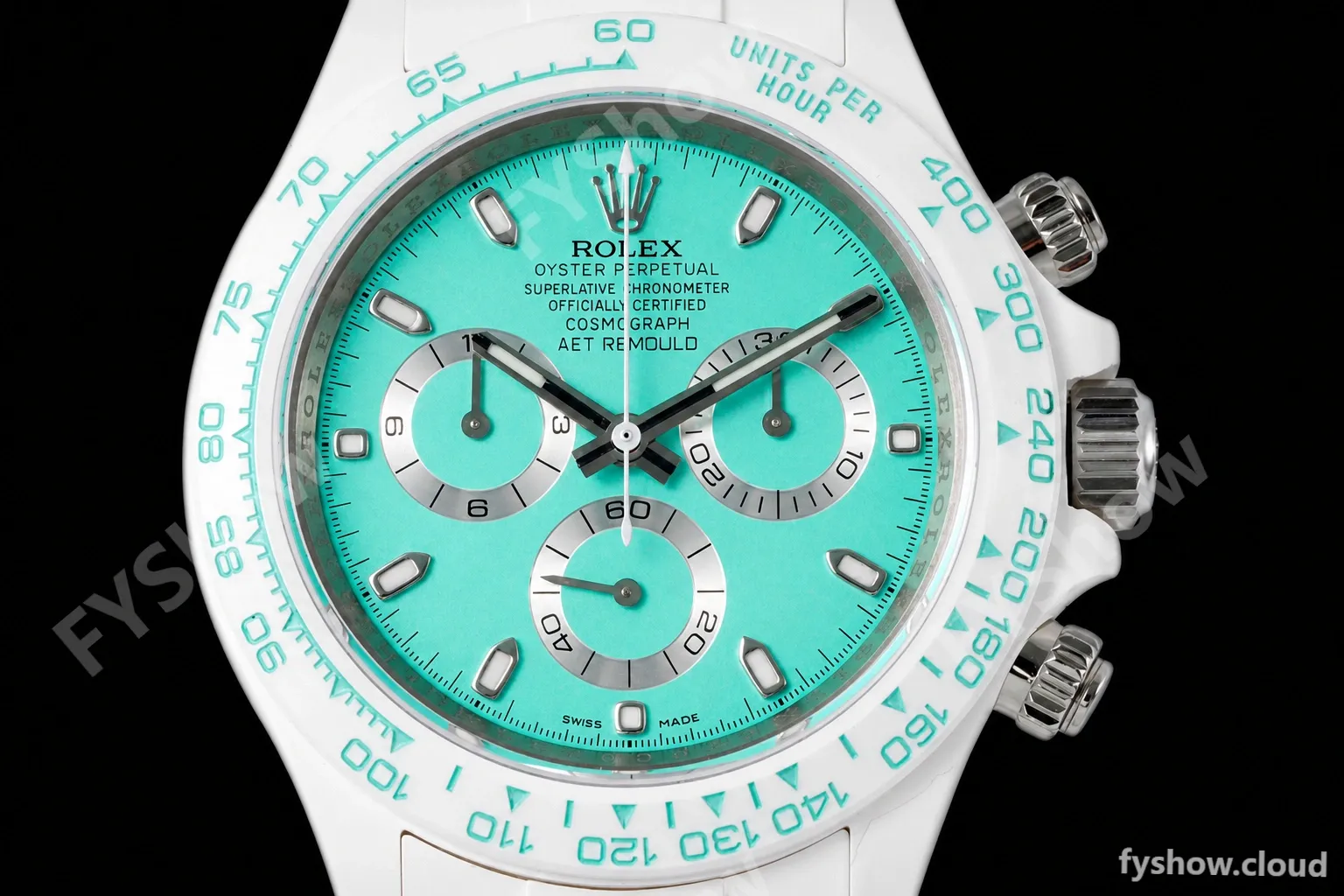 Rolex - Daytona AET Remould 40mm CER/CER Biscay Green ZF SH4130 - Image 6