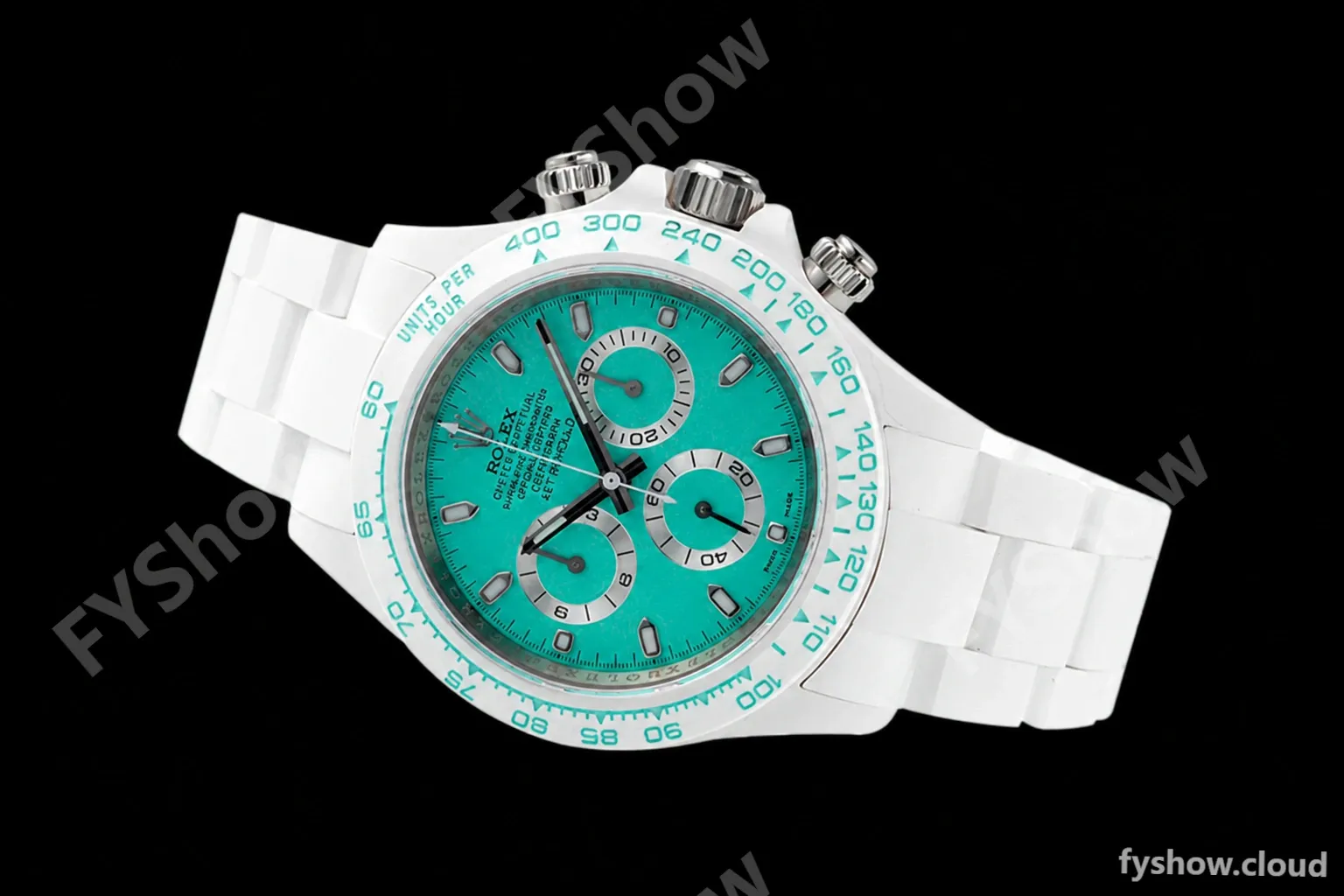 Rolex - Daytona AET Remould 40mm CER/CER Biscay Green ZF SH4130 - Image 8