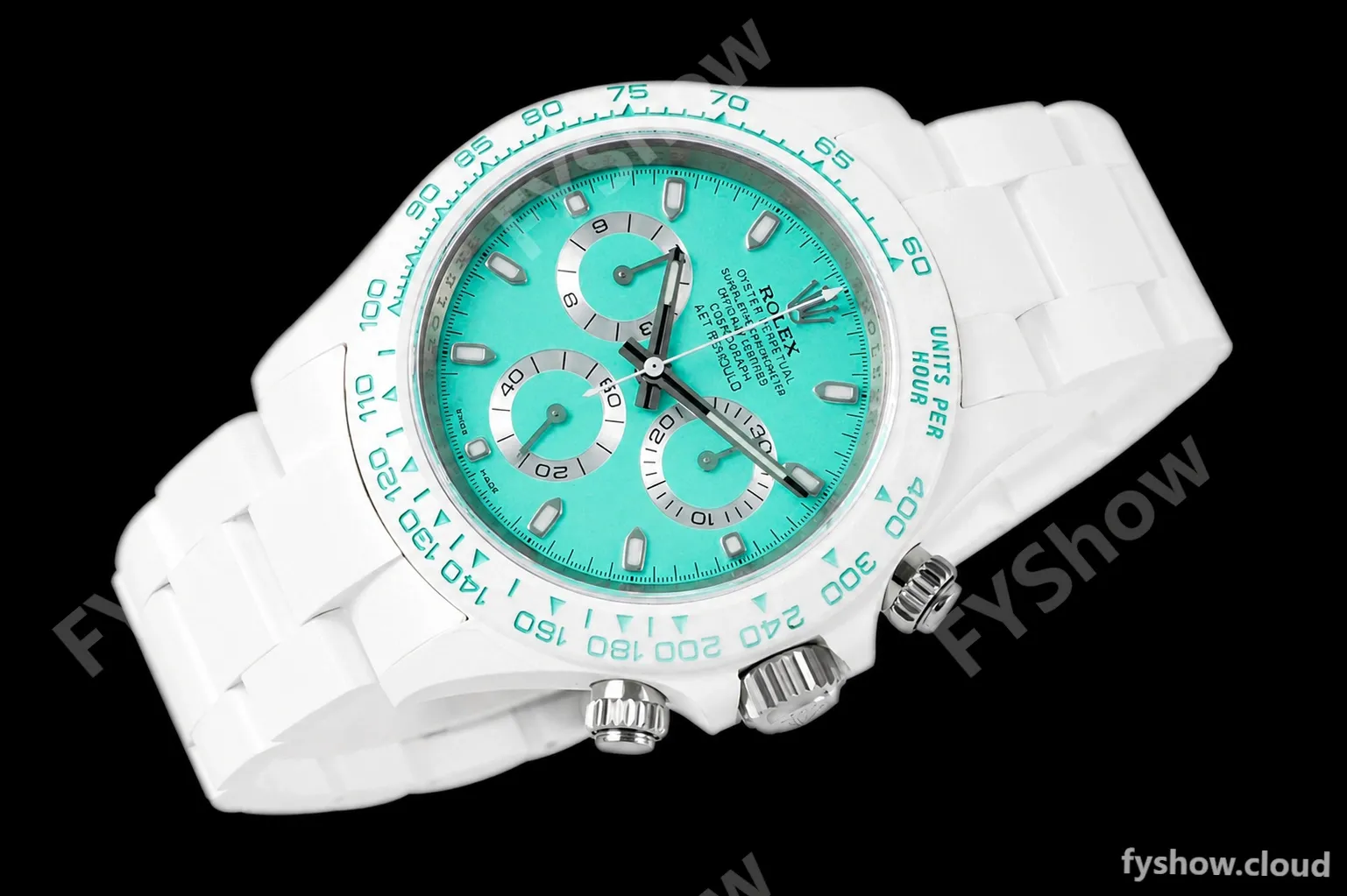 Rolex - Daytona AET Remould 40mm CER/CER Biscay Green ZF SH4130 - Image 9