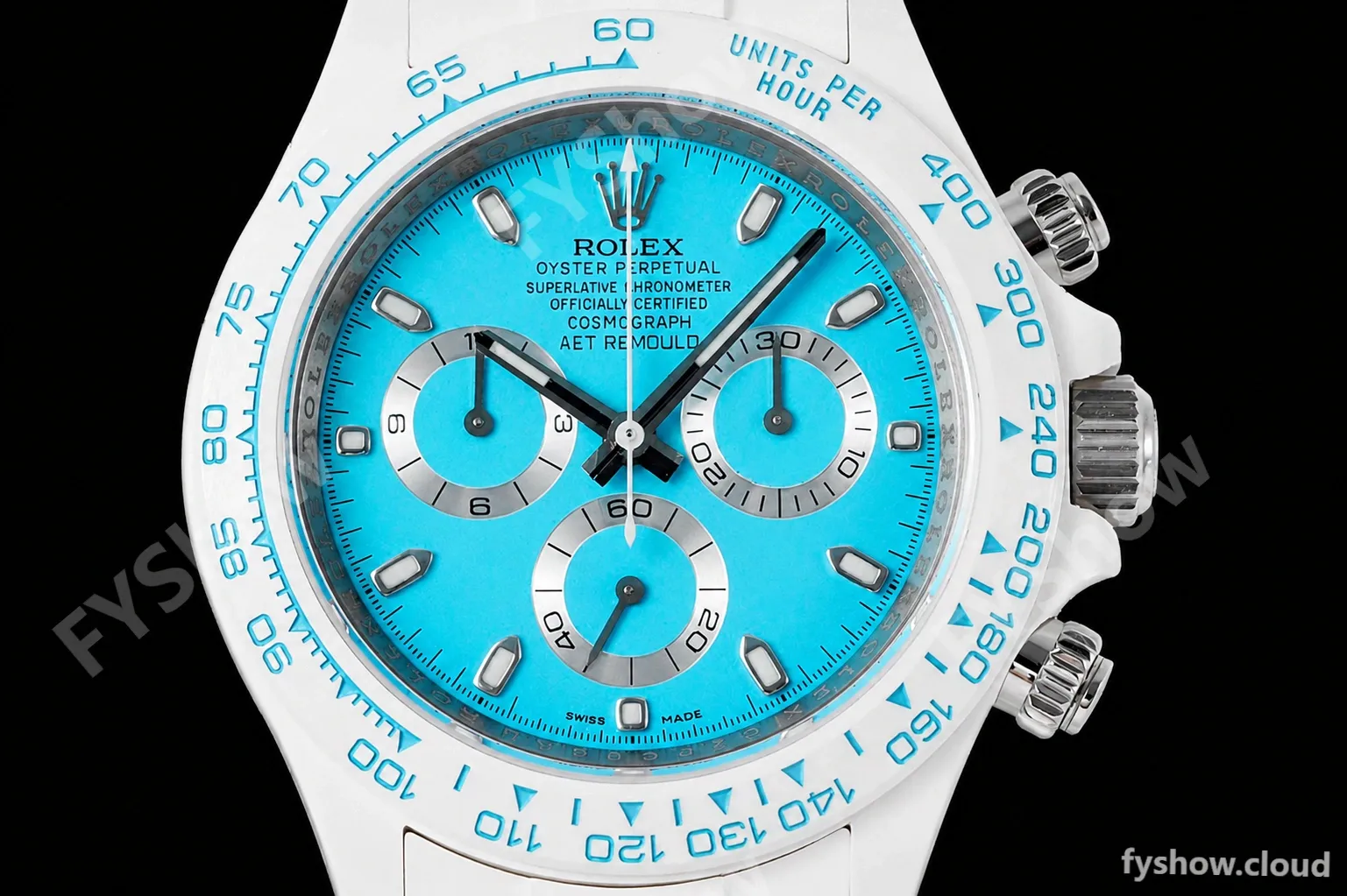 Rolex - Daytona AET Remould 40mm Abu Dhabi CER/CER Blue ZF SH4130 - Image 5