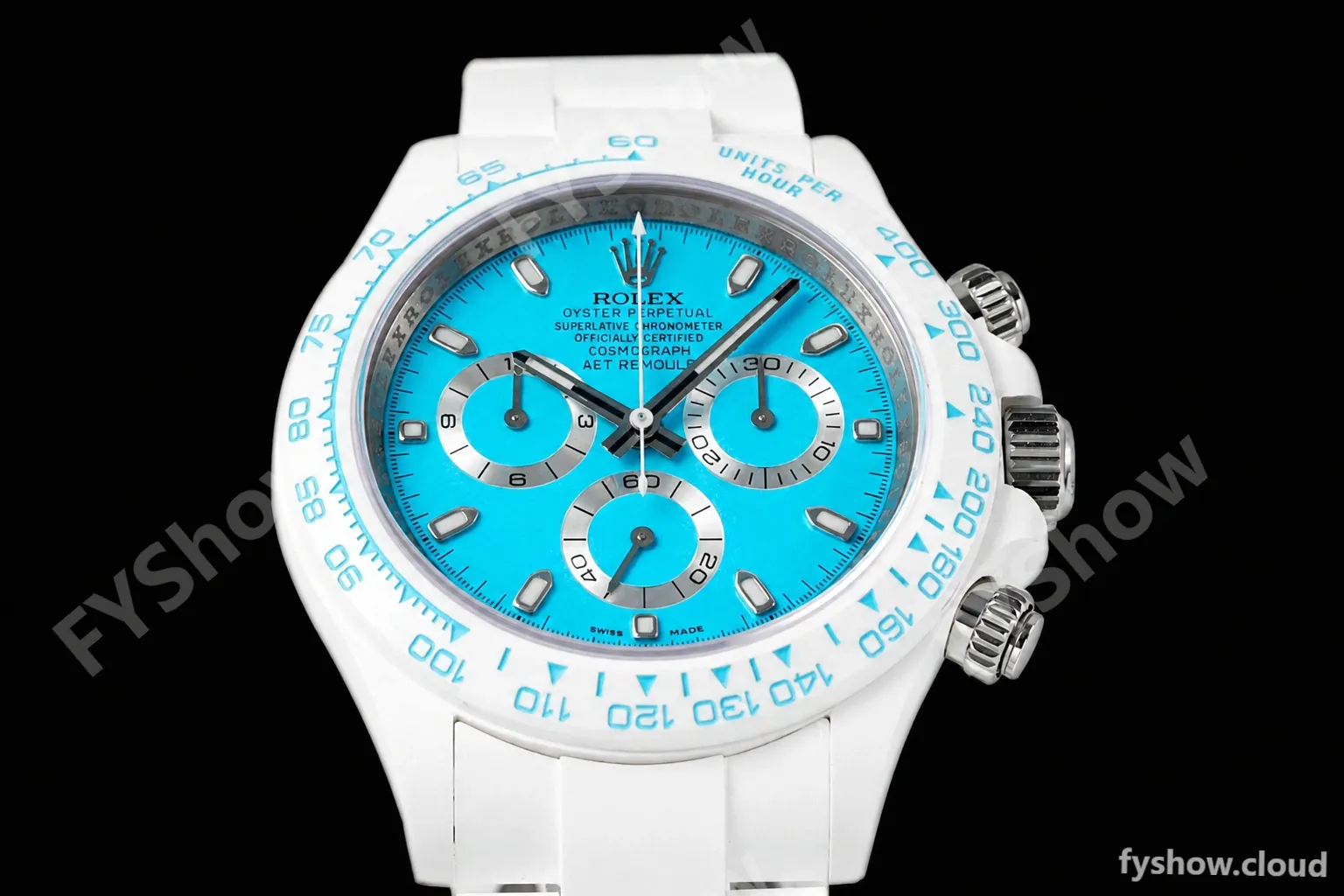 Rolex - Daytona AET Remould 40mm Abu Dhabi CER/CER Blue ZF SH4130 - Image 7