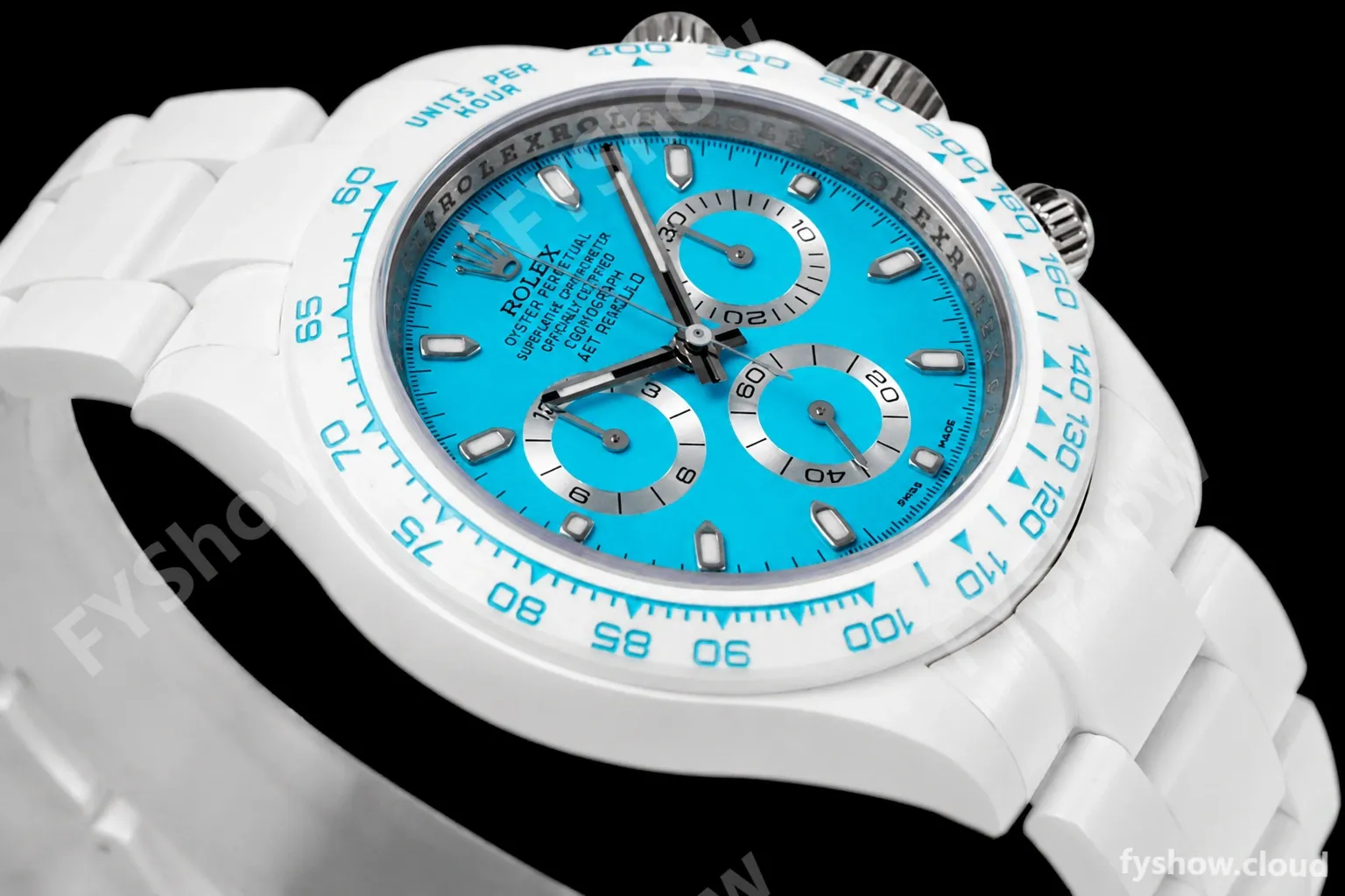 Rolex - Daytona AET Remould 40mm Abu Dhabi CER/CER Blue ZF SH4130 - Image 9