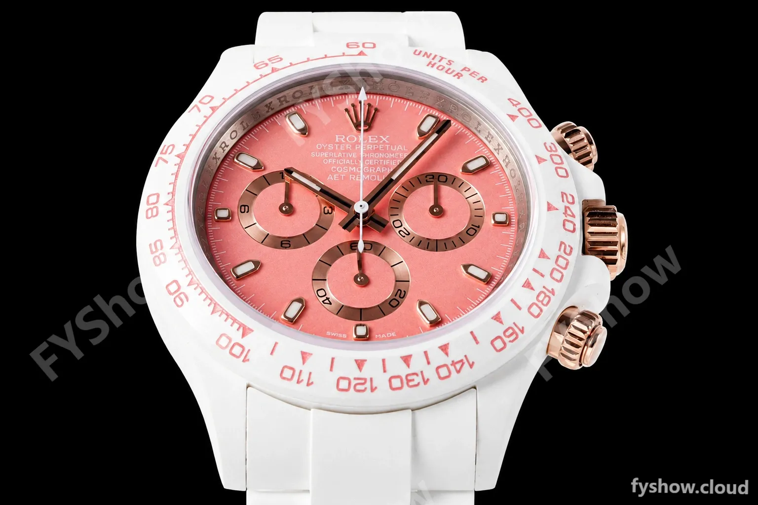 Rolex - Daytona AET Remould 40mm Sakura CER/CER Pink ZF SH4130 - Image 3