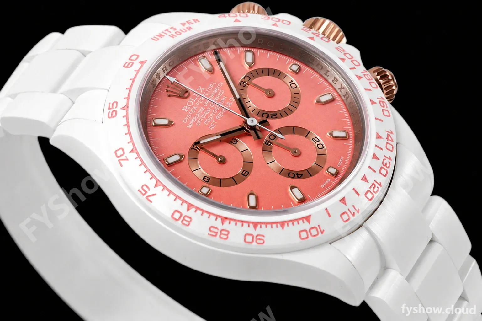 Rolex - Daytona AET Remould 40mm Sakura CER/CER Pink ZF SH4130 - Image 4