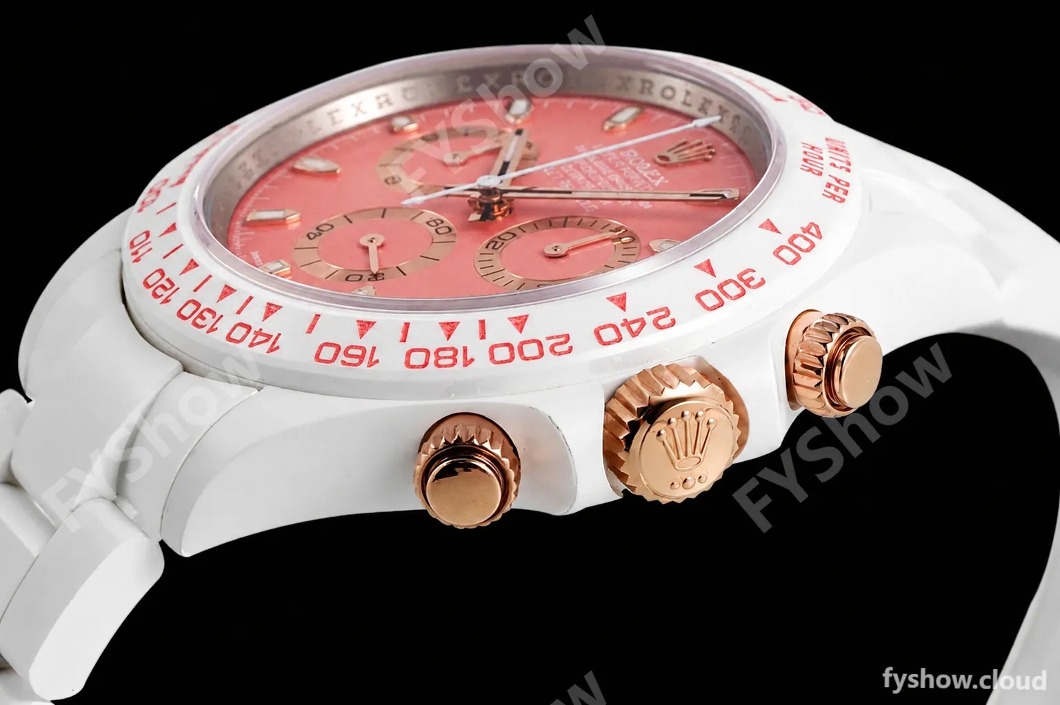 Rolex - Daytona AET Remould 40mm Sakura CER/CER Pink ZF SH4130 - Image 7