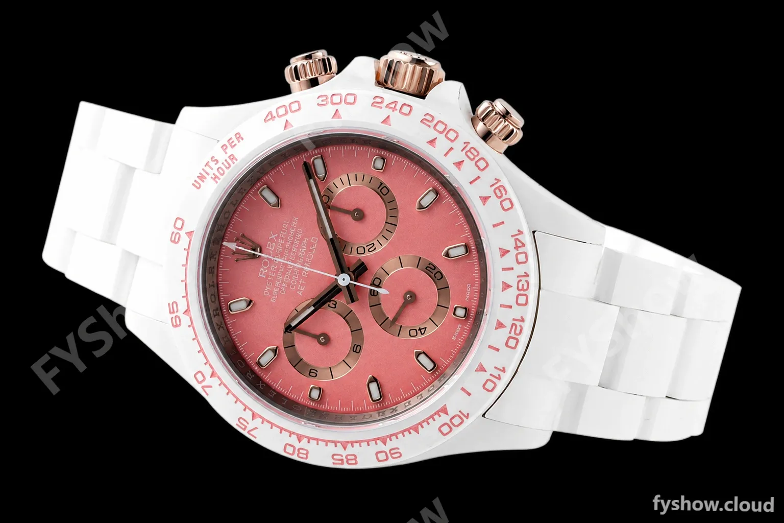 Rolex - Daytona AET Remould 40mm Sakura CER/CER Pink ZF SH4130 - Image 9