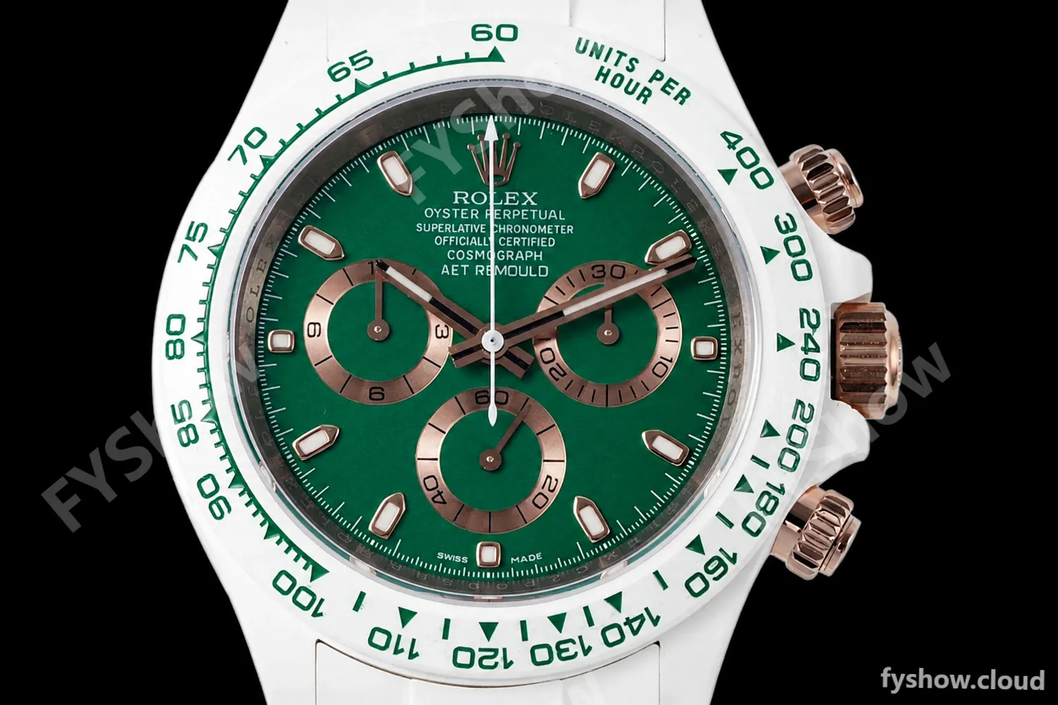 Rolex - Daytona AET Remould 40mm CER/CER British Racing Green ZF SH4130 - Image 2