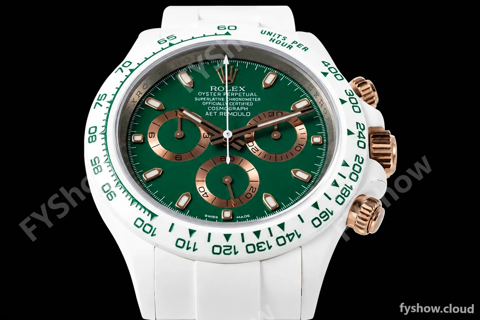 Rolex - Daytona AET Remould 40mm CER/CER British Racing Green ZF SH4130 - Image 3