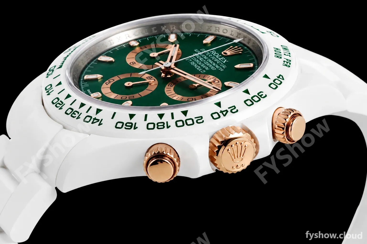 Rolex - Daytona AET Remould 40mm CER/CER British Racing Green ZF SH4130 - Image 4