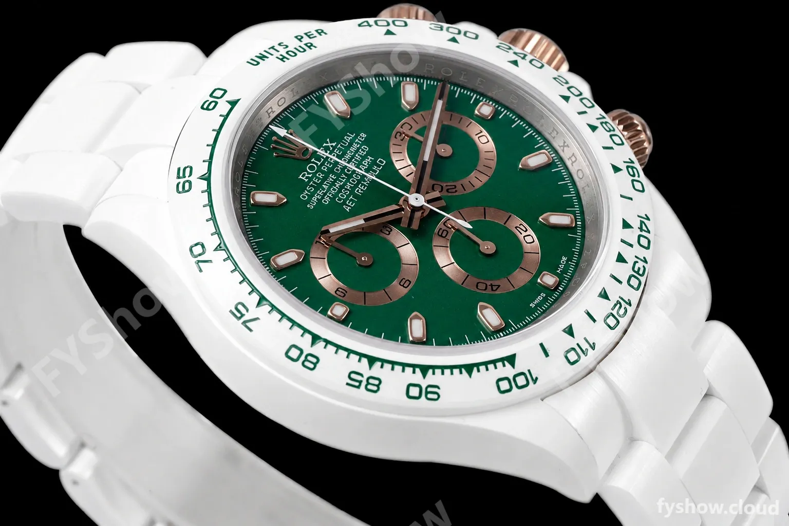 Rolex - Daytona AET Remould 40mm CER/CER British Racing Green ZF SH4130 - Image 7