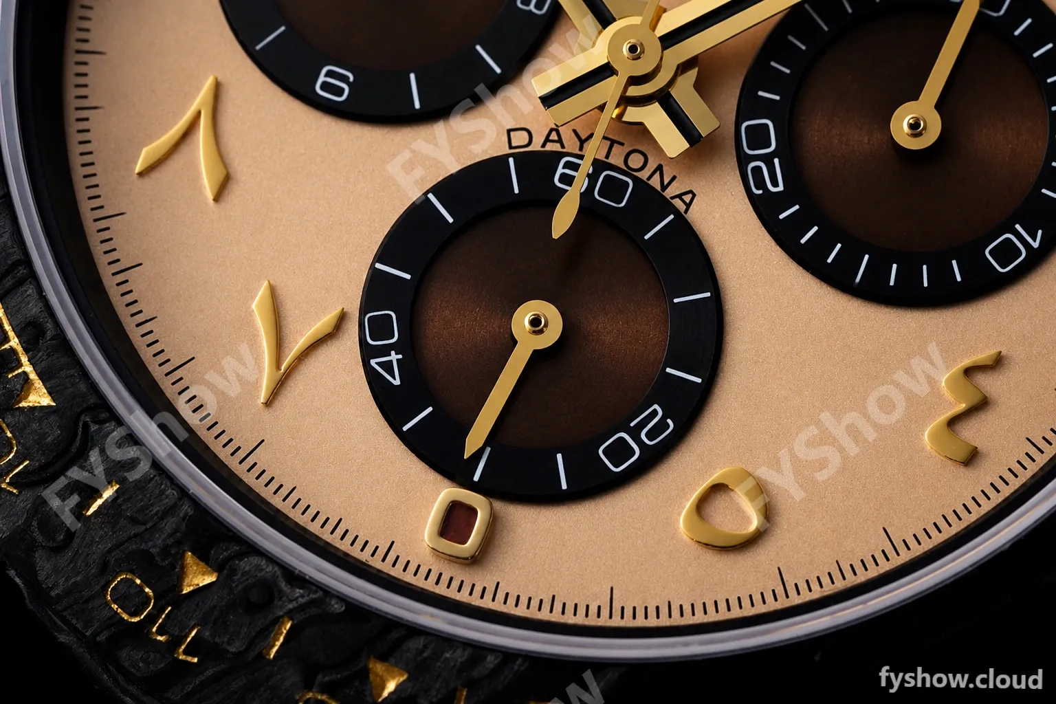 Rolex - Daytona 40mm Dessert Eagle Arabic FC/NY Blk/Champ DIWF A7750 - Image 6
