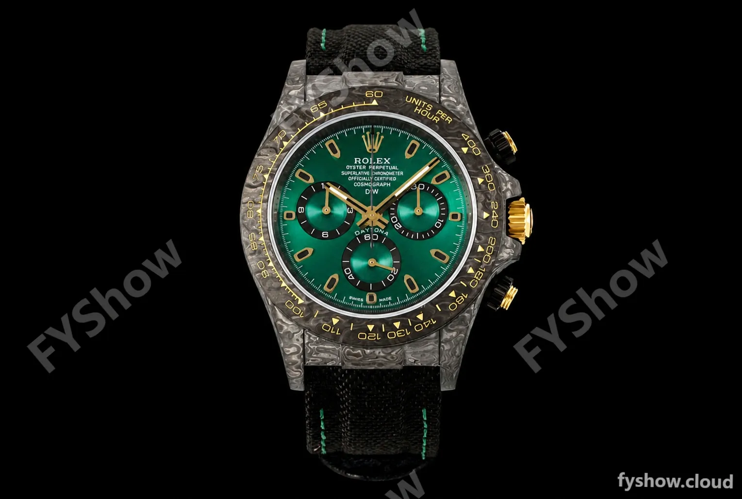 Rolex - Daytona 40mm Gradient Green FC/NY Green/Black DIWF A7750
