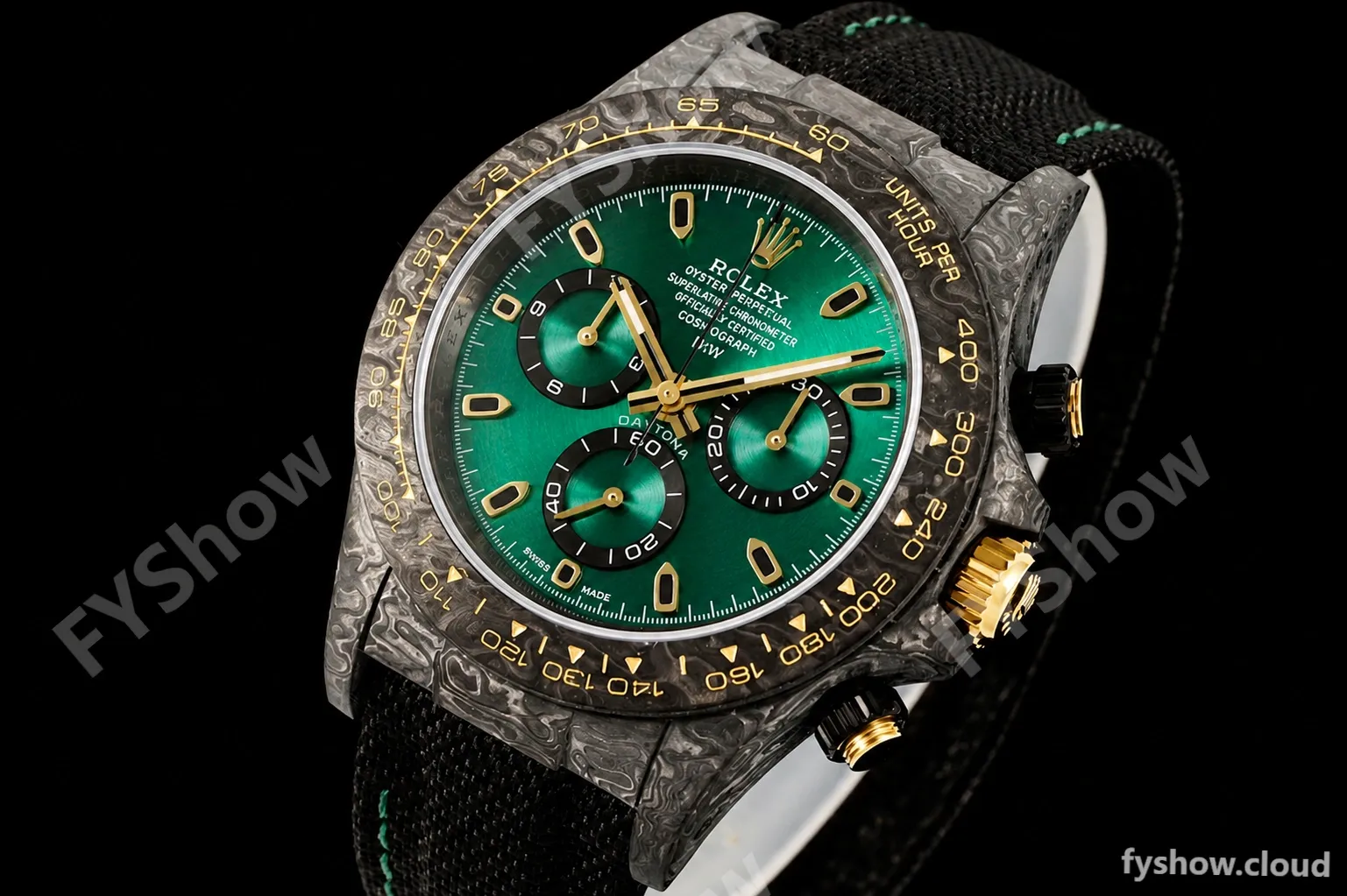 Rolex - Daytona 40mm Gradient Green FC/NY Green/Black DIWF A7750 - Image 2
