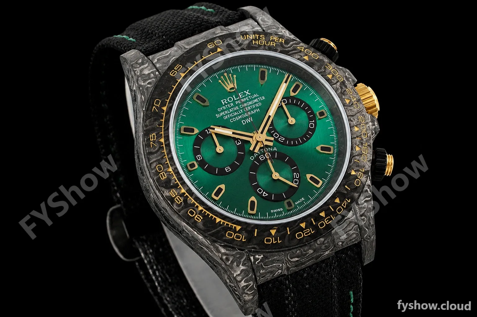Rolex - Daytona 40mm Gradient Green FC/NY Green/Black DIWF A7750 - Image 7