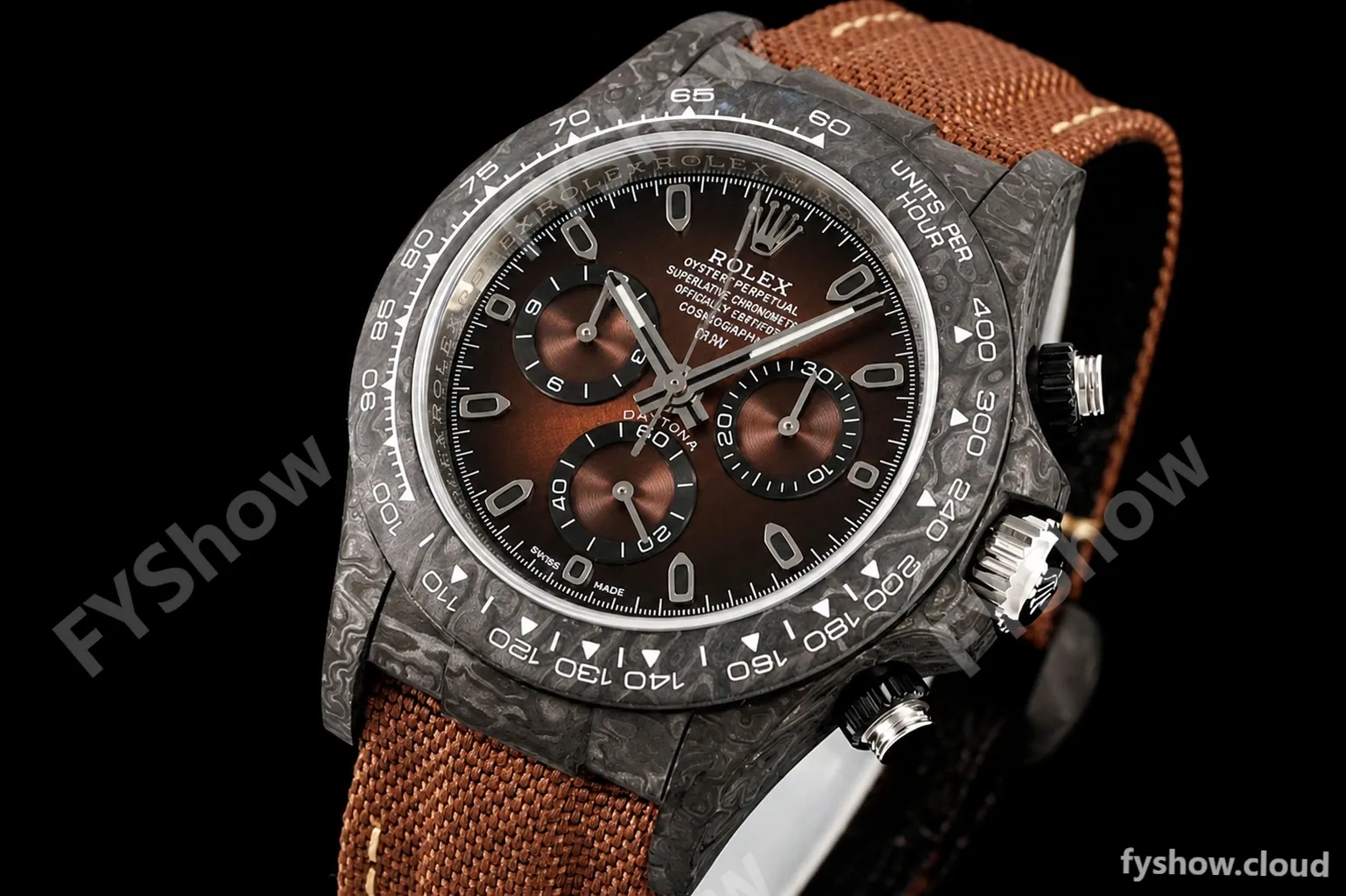 Rolex - Daytona 40mm Gradient Brown FC/NY Brown/Black/White DIWF A7750 - Image 3