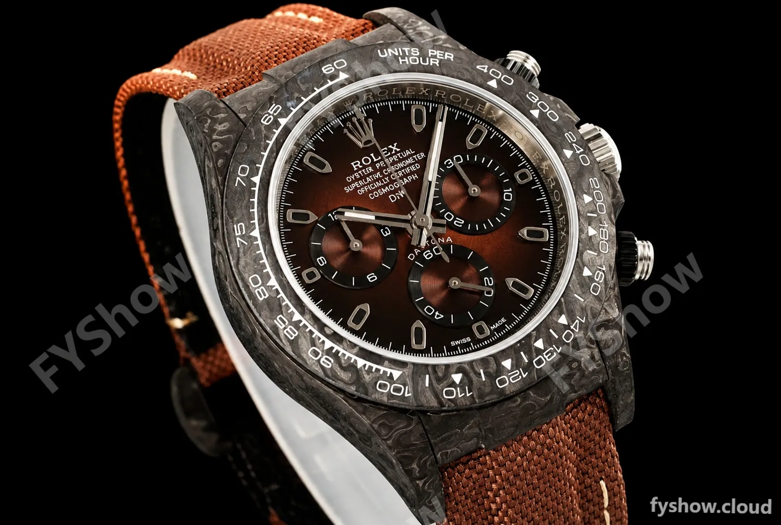 Rolex - Daytona 40mm Gradient Brown FC/NY Brown/Black/White DIWF A7750 - Image 5