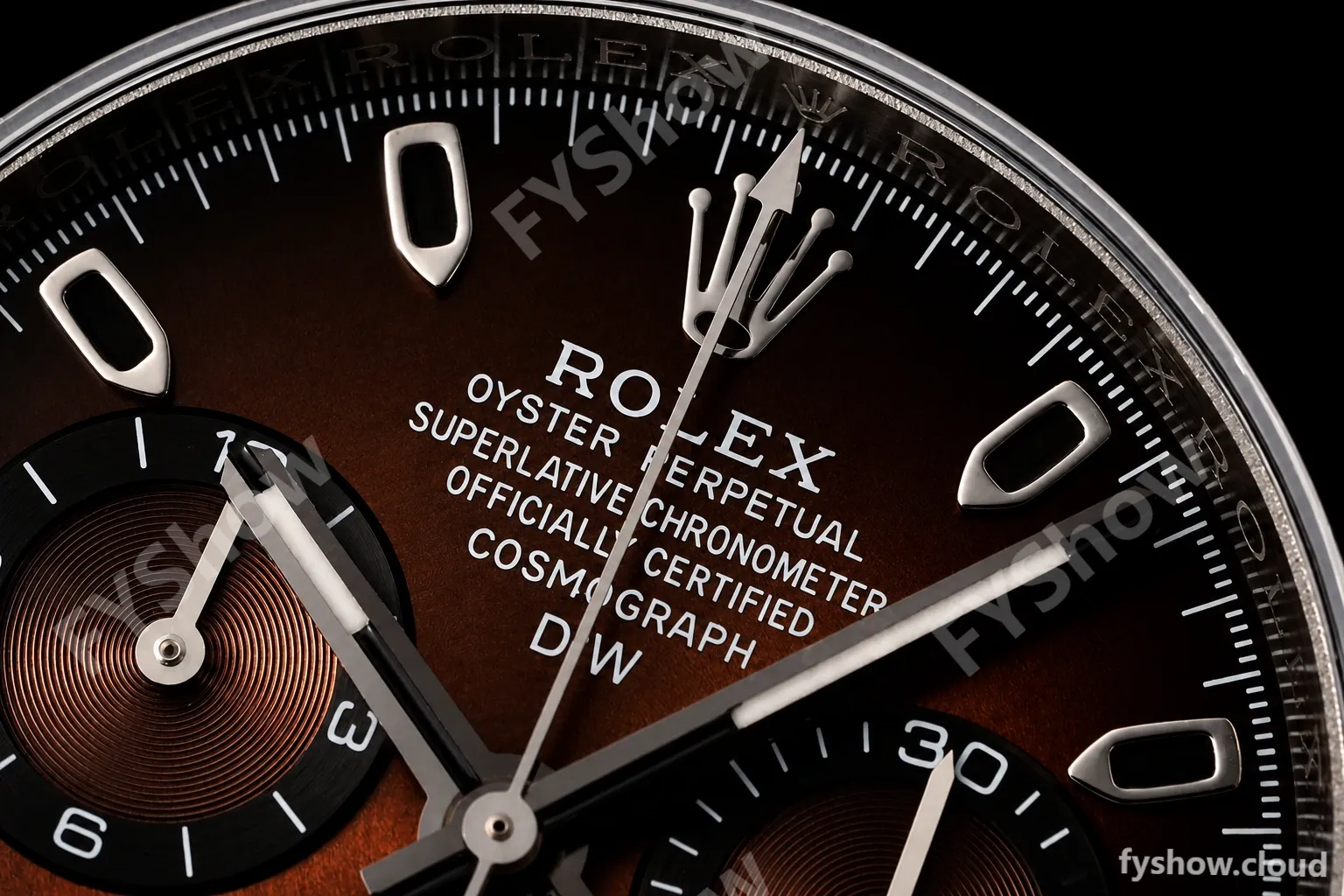 Rolex - Daytona 40mm Gradient Brown FC/NY Brown/Black/White DIWF A7750 - Image 7