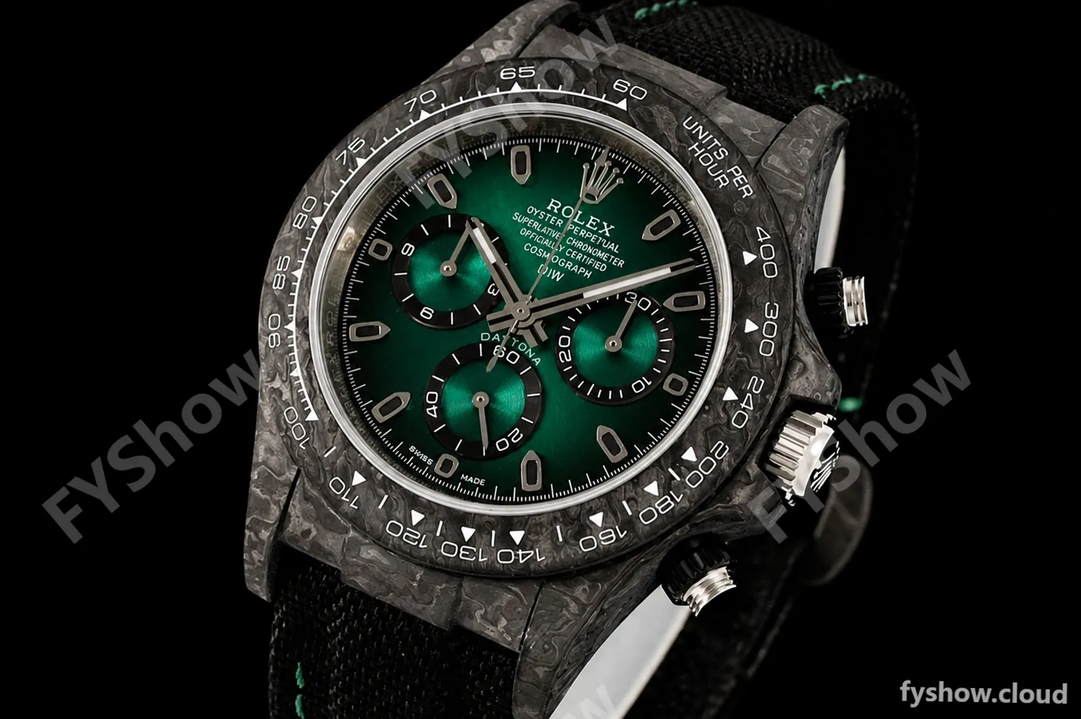 Rolex - Daytona 40mm Gradient Green FC/NY Green/Black/White DIWF A7750 - Image 3