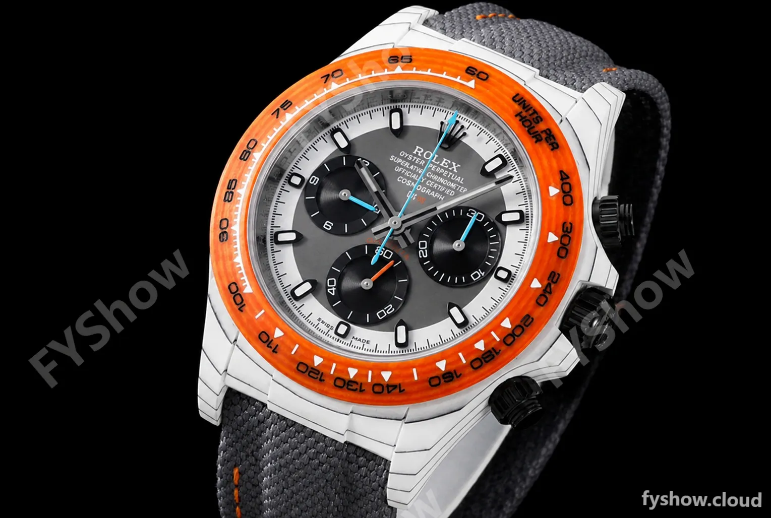 Rolex - Daytona 40mm Ocellaris FC/NY Orn/Grey DIWF A7750 - Image 4