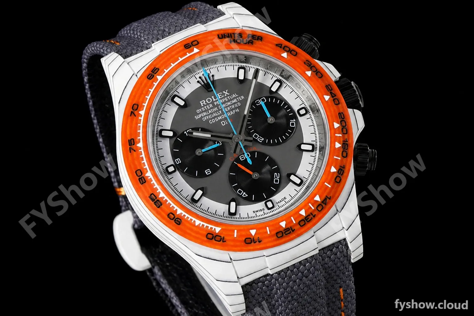 Rolex - Daytona 40mm Ocellaris FC/NY Orn/Grey DIWF A7750 - Image 9