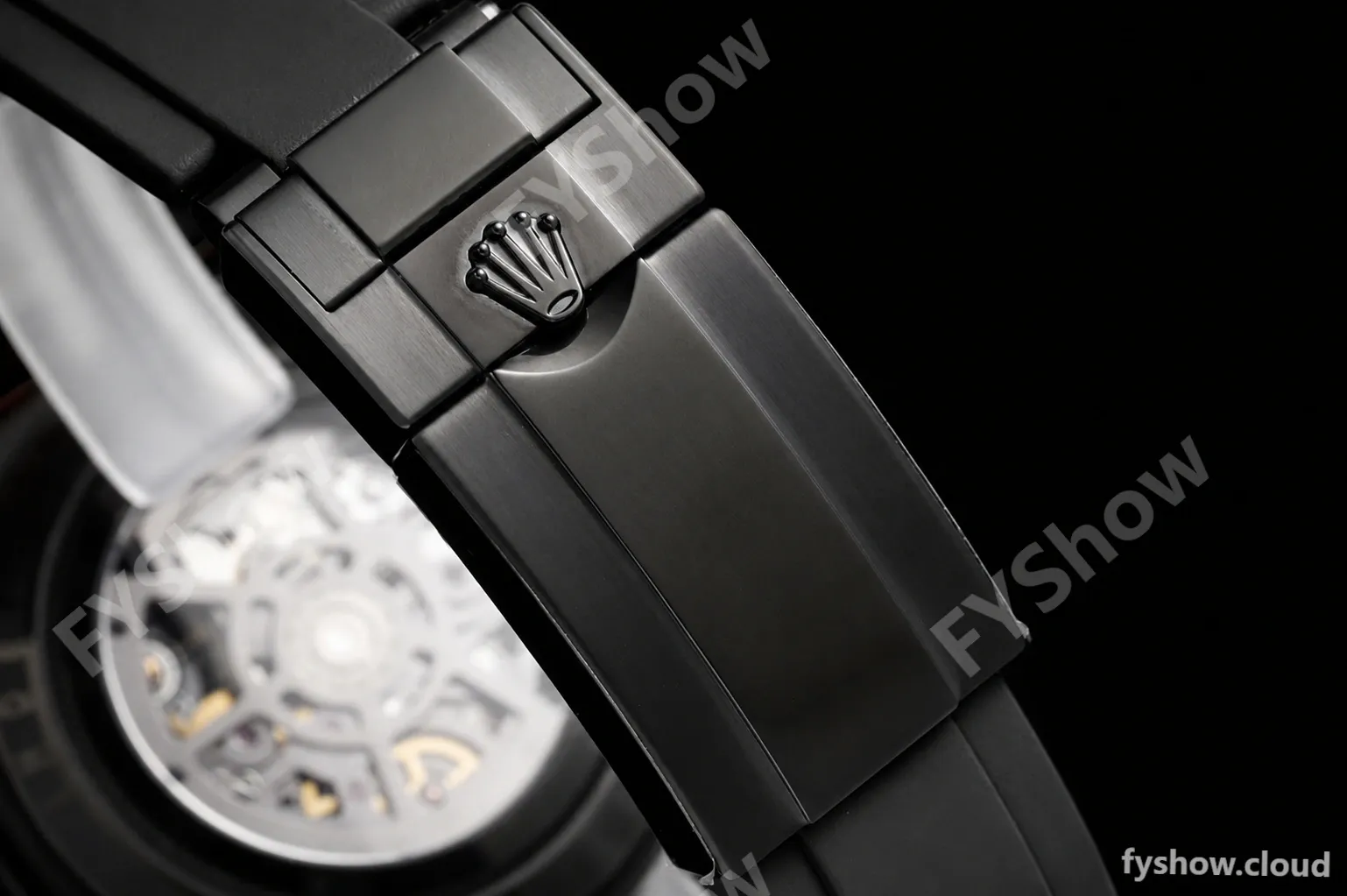 Rolex - Daytona Blaken 40mm CER 904L PVD/RU Blk/YG Skeleton GETF SA4130 - Image 9