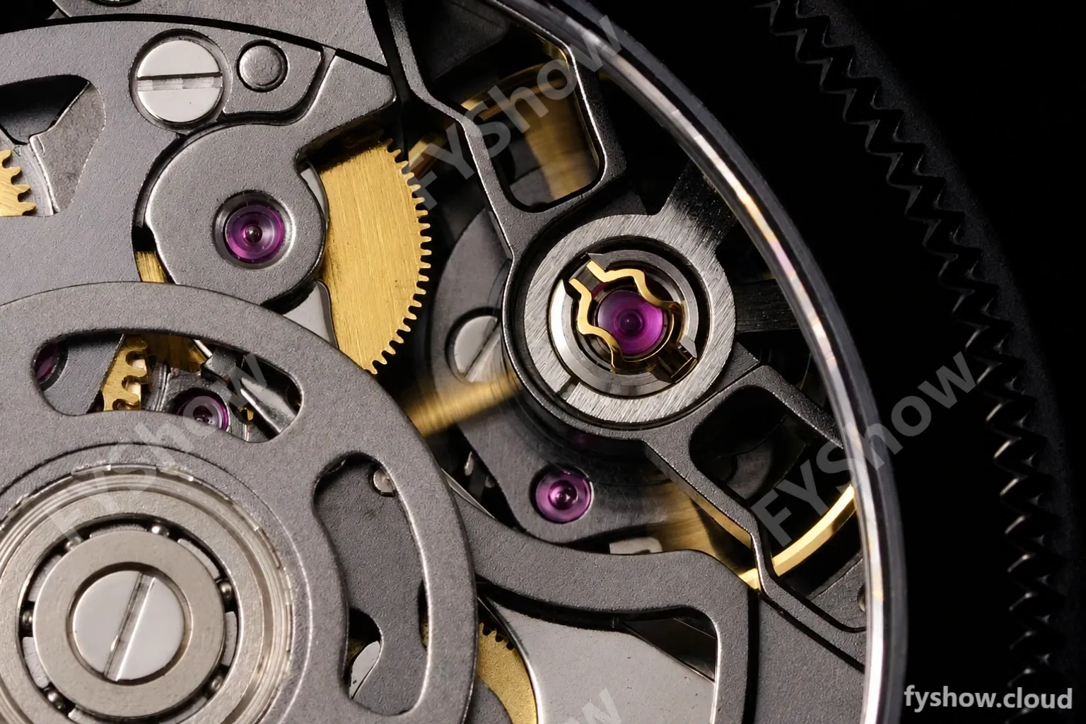 Rolex - Daytona Blaken 40mm CER 904L PVD/RU Blk/Grn Skeleton GETF SA4130 - Image 5
