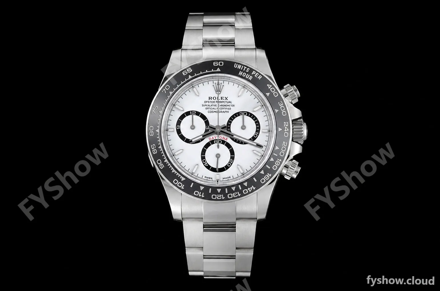 Rolex - Daytona 126500LN 40mm CER SS/SS 904L White BTF DD4131